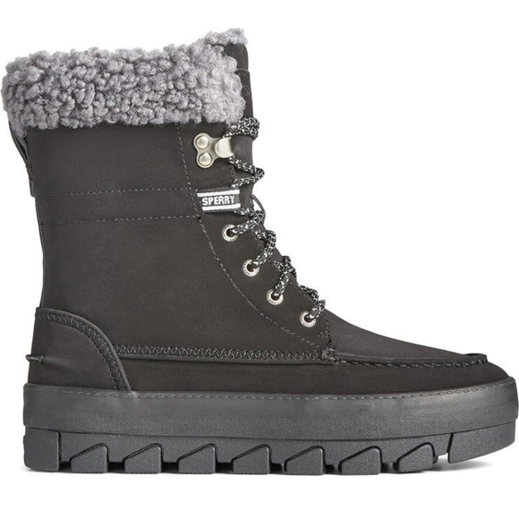 Sperry Top-Sider Juneau Faux Shearling Trim Boot ( women’s) - Picture 3 of 10